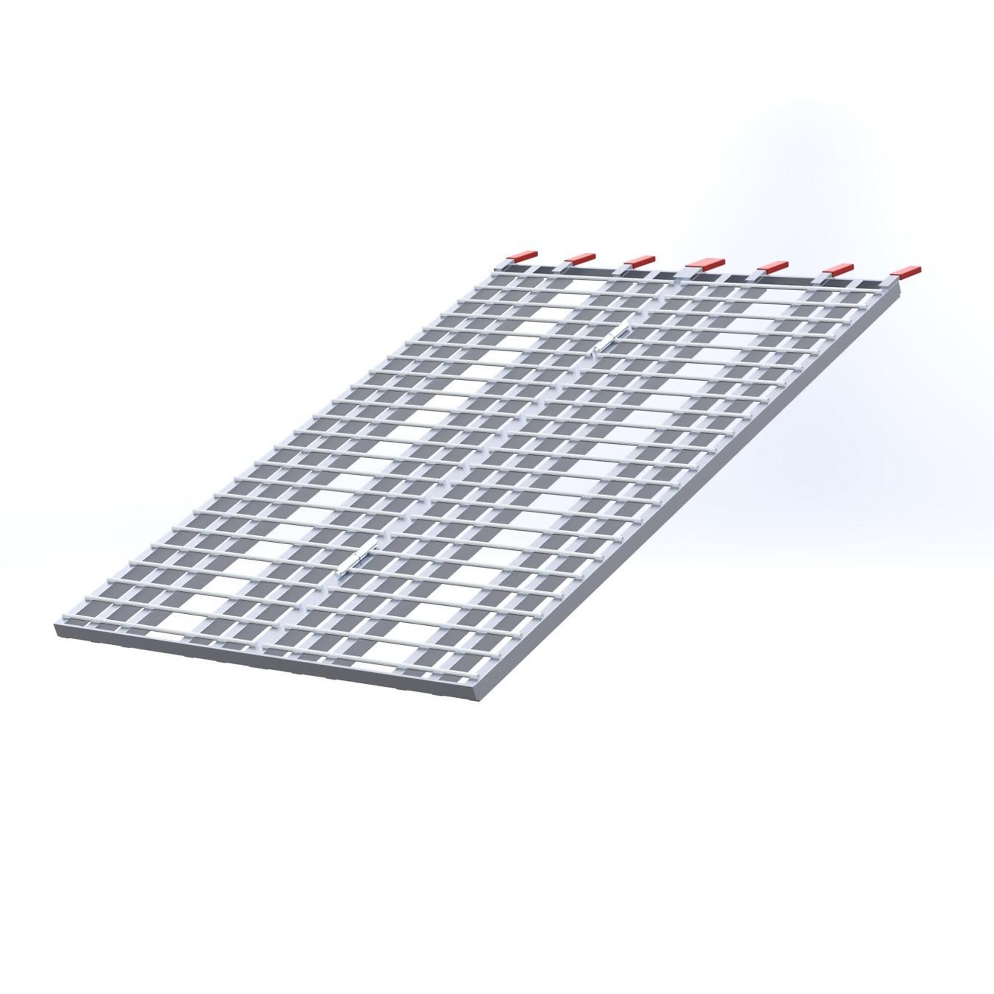 Five Star Manufacturing, Alum Heavy Motorcycle Bifold Ramp 6ft. x 44in.1500 lb, Capacity 1500 lb, Model# 444HMCDR